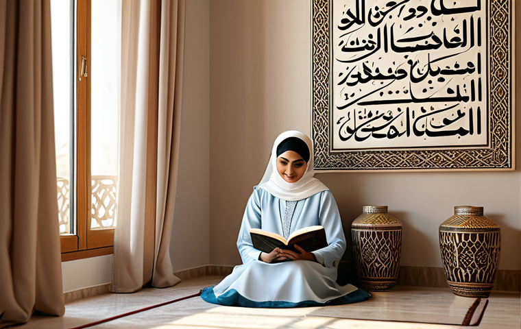 Wi Fi 6와 Wi Fi 5의 차이점 - A professional female engineer, fully clothed in a modest hijab and work attire, inspecting a solar ...