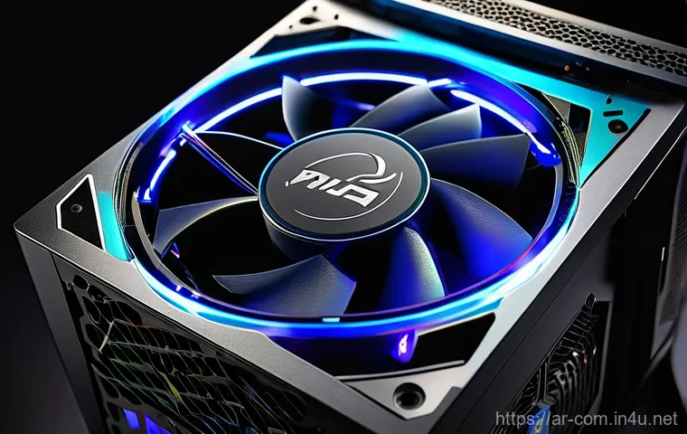 파워서플라이 용량 계산법 - **Prompt: The Core of Efficiency**
    Generate an image of a sleek, high-performance gaming PC inte...