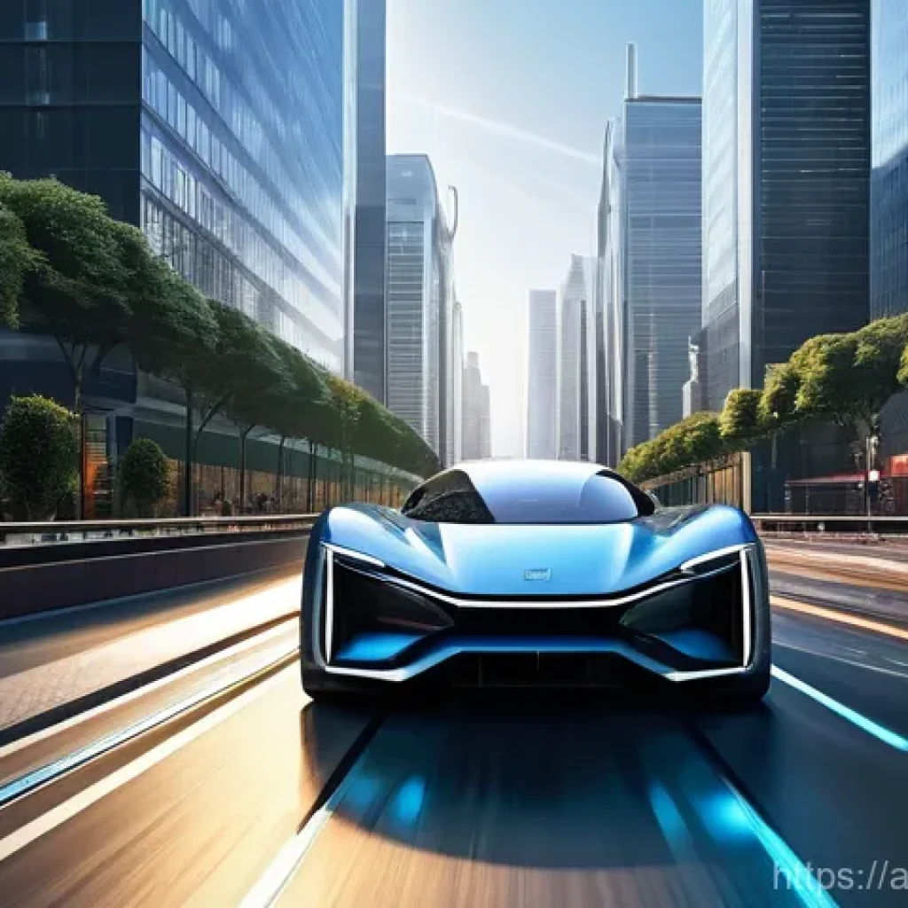 컴퓨터 부팅 속도 향상 방법 - **Prompt 1:** A vibrant, futuristic cityscape at dawn, bathed in soft, ethereal light. Sleek, aerody...